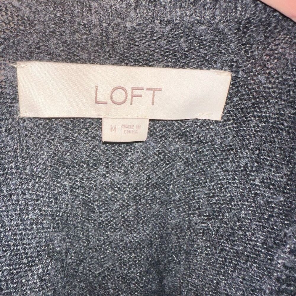 Loft Cozy Gray Elevated Basic Minimalist Drape M … - image 3